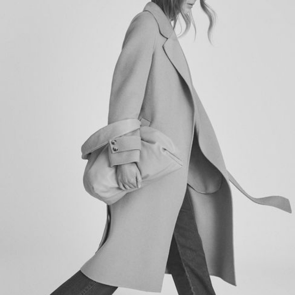 *Restock!* NWT REISS | Leah Wool Blend Long Coat - Picture 5 of 15